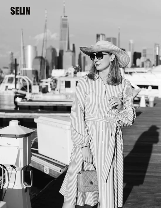 SELIN editorial featuring Anastasia Kartashova, page 40